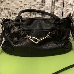 B. Makowsky black shoulder bag
